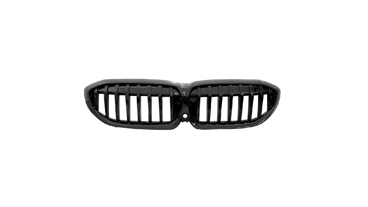 Grille+de+Calandre+%27Sport+Type%27+Noir+Luisant+sur+mesure+pour+BMW+S%C3%A9rie+3+G20%2FG21+2019-+excl.+LCI